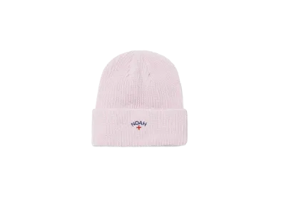 Noah Marled Core Logo Beanie "Pink/White"