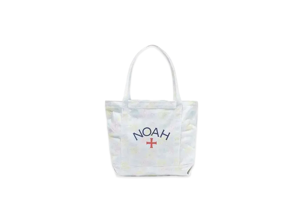 Noah Denim Core Logo Tote "Floral"