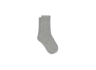 Noah Slouchy Sock "Heather Grey"