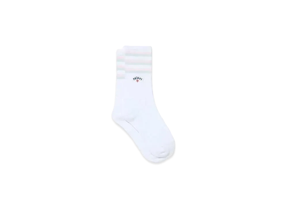 Noah Striped Sock "Pink/Blue"