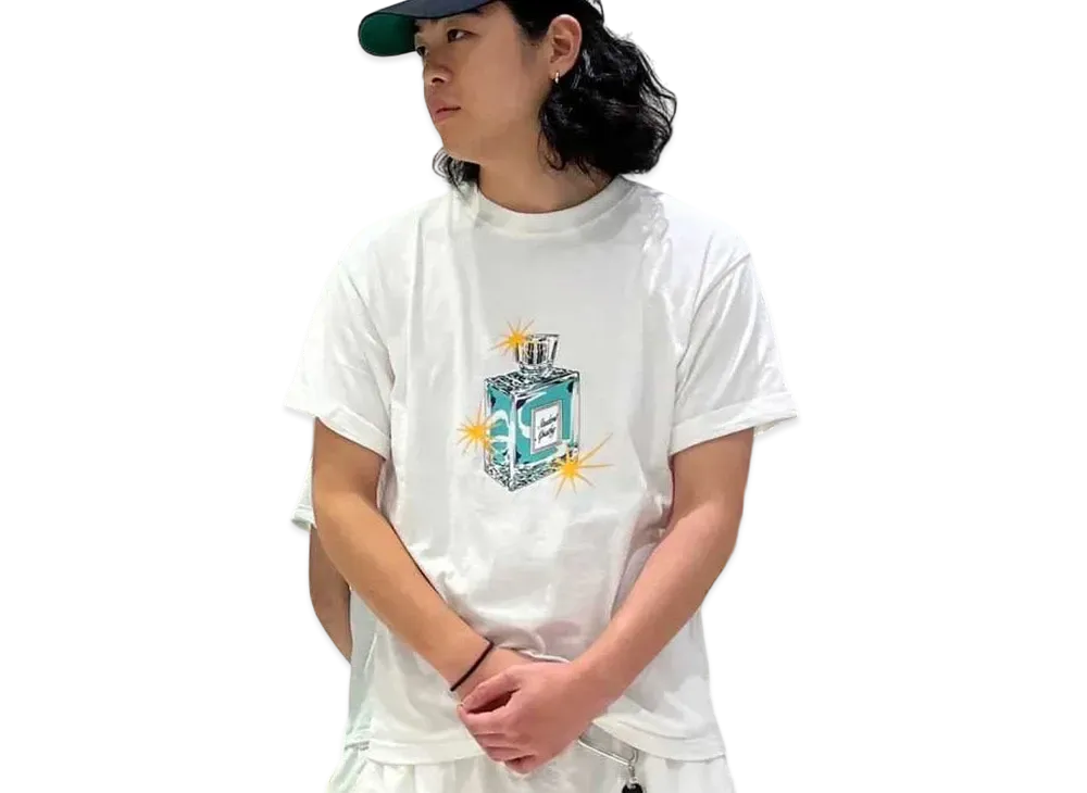 Student Apathy Perfume Tee "WHITE"