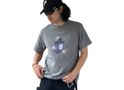 Student Apathy Perfume Tee "Gray"