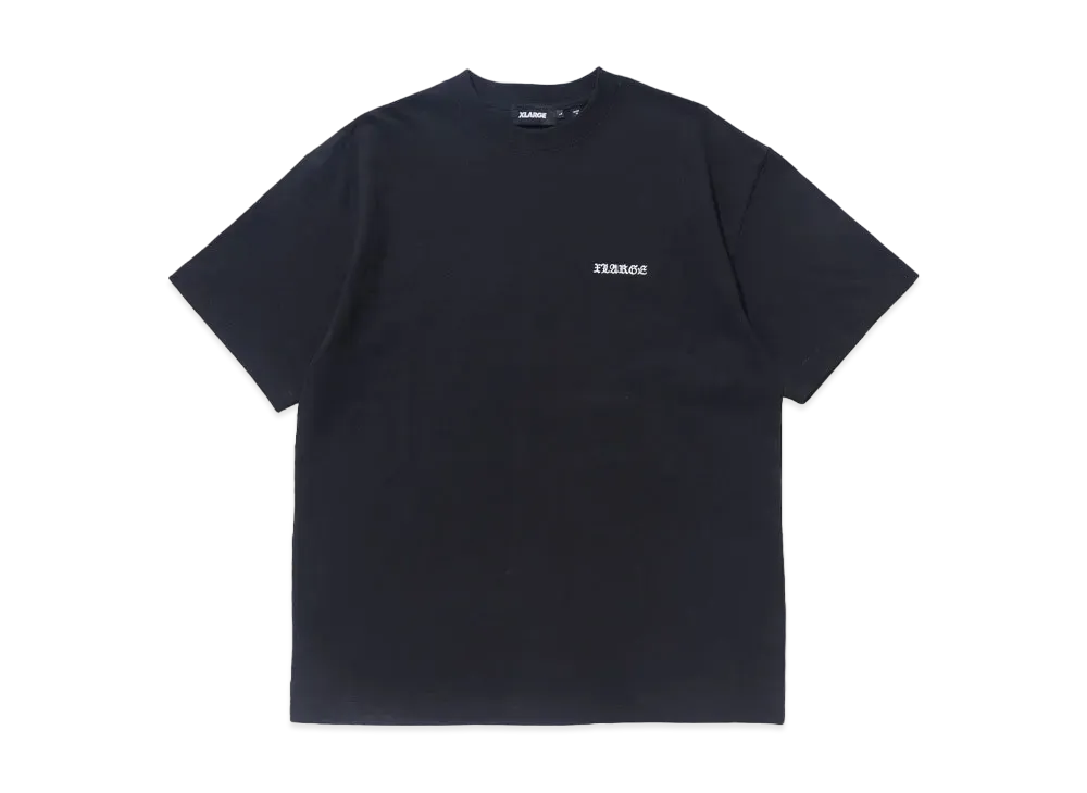 XLARGE EMBROIDERED OLD ENGLISH S/S TEE "BLACK"