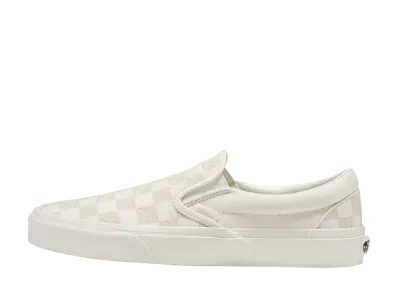 Vans Stitch Checkerboard Classic Slip-On "Stitch Checkerboard Marshmallow"
