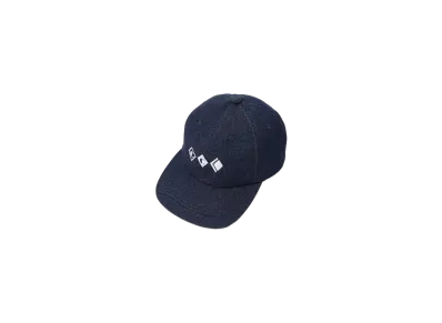 CITY COUNTRY CITY Embroiderd Logo Denim Cap "BLUE"