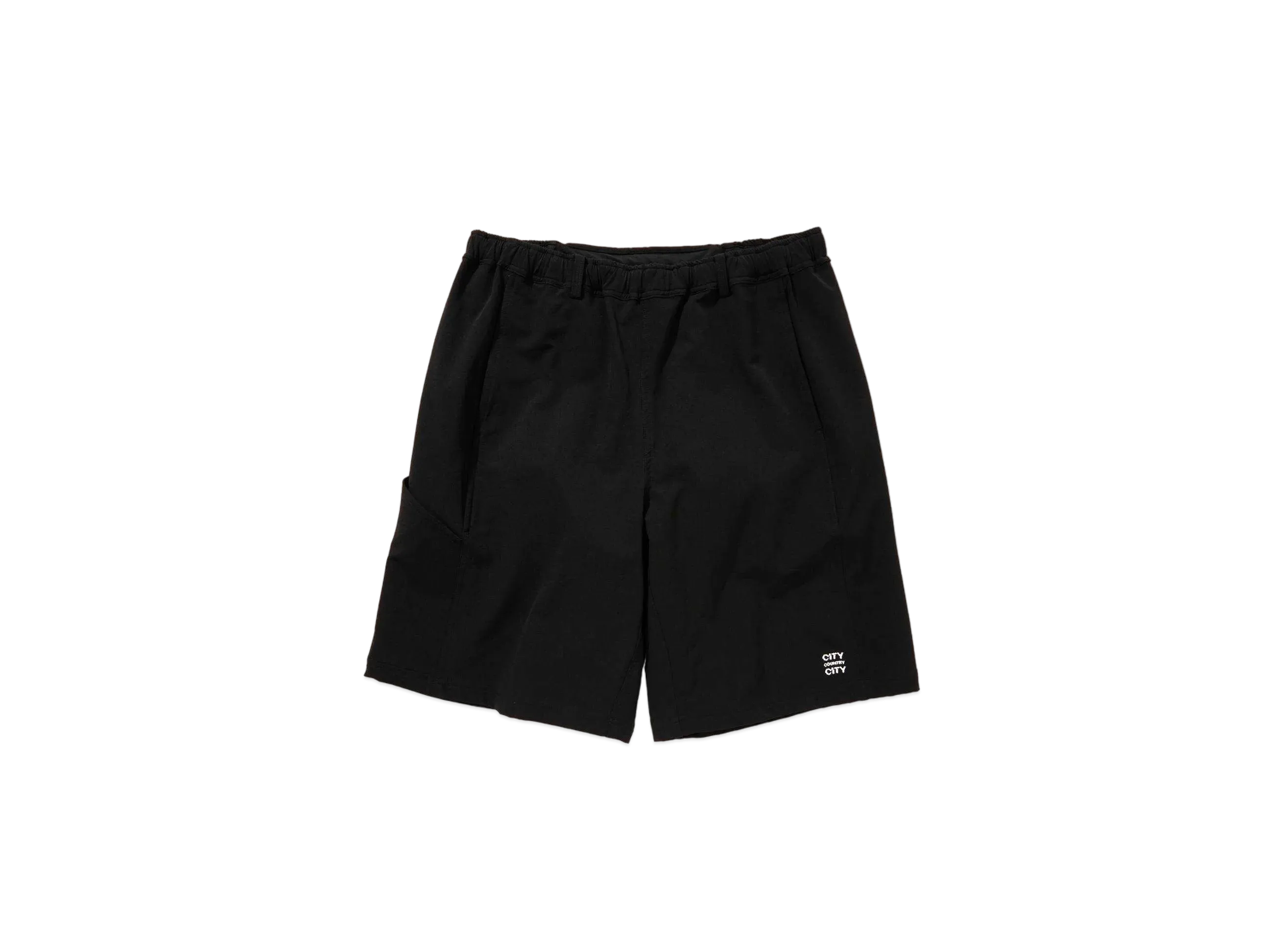 CITY COUNTRY CITY Strech Easy Short Pants "BLACK"