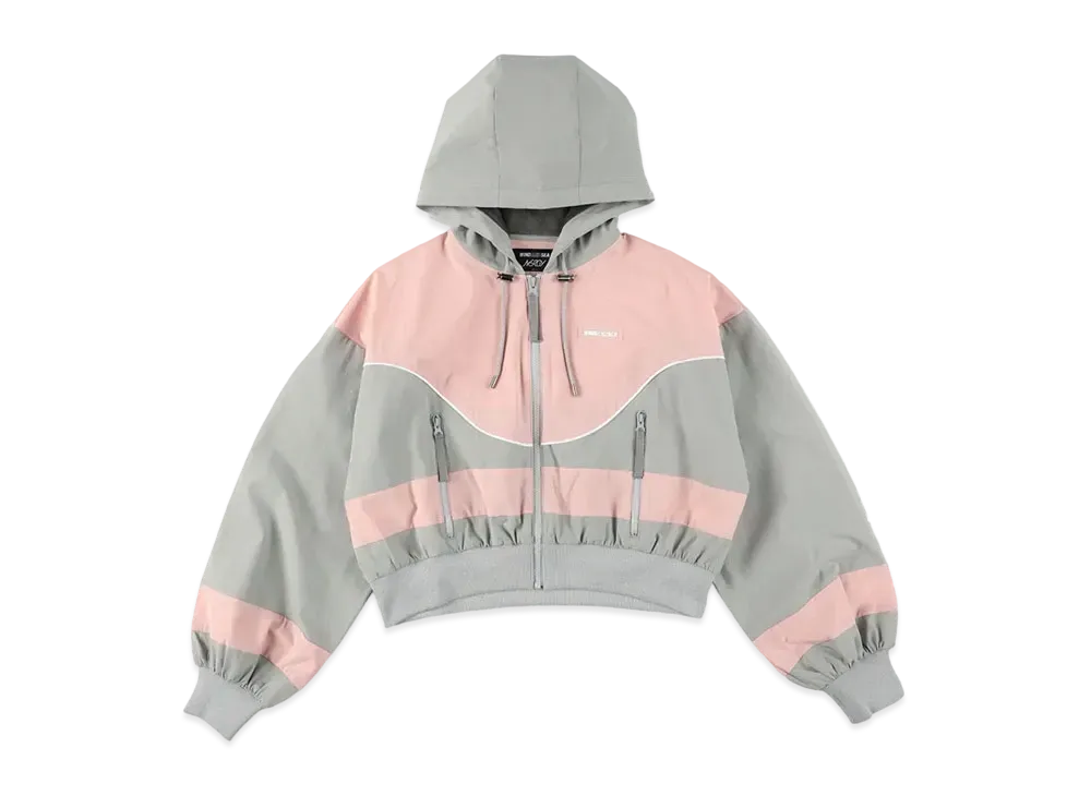 WIND AND SEA x NERGY Short Nylon Blouson "Pink"