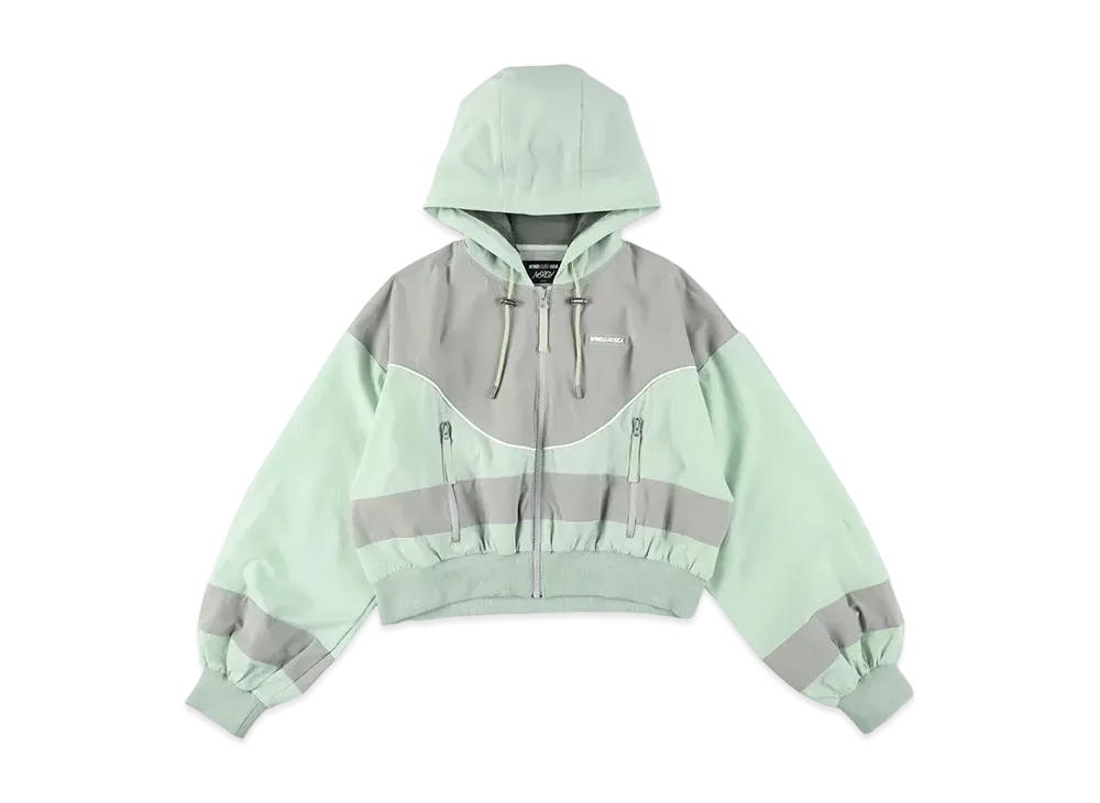 WIND AND SEA x NERGY Short Nylon Blouson "Pea Green"
