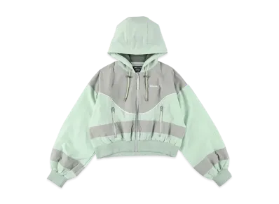 WIND AND SEA x NERGY Short Nylon Blouson "Pea Green"