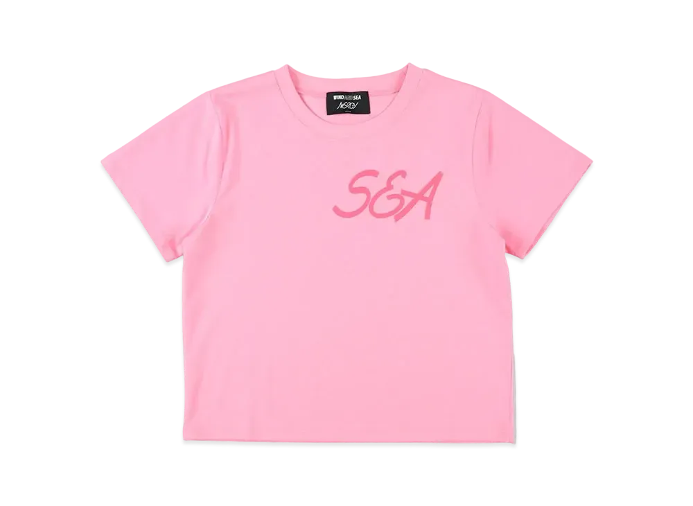 WIND AND SEA x NERGY Nergy and Sea Mini Tee "Pink"