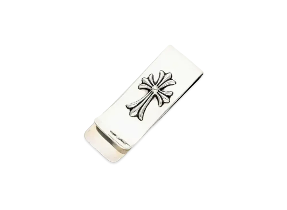 Chrome Hearts CH Cross LG Money Clip "Silver"
