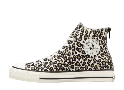 Converse All Star Leopard Backzip Hi "White"