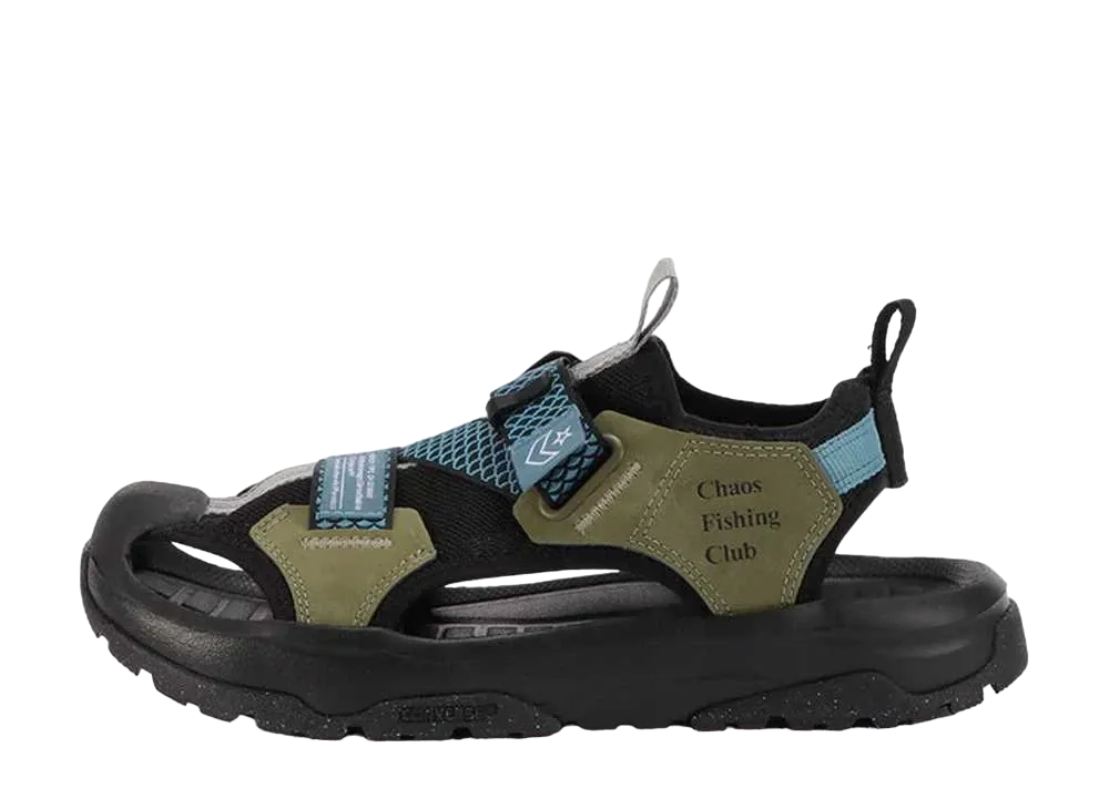 Chaos Fishing Club × Converse MSD CP "Black/Green/Blue"