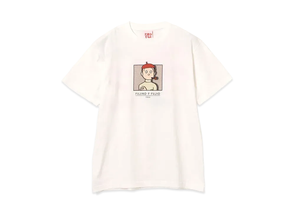 MANGART BEAMS x Fujiko F. Fujio Printed T-shirt "White"