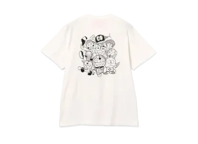 MANGART BEAMS x Fujiko F. Fujio Patch T-shirt "White"