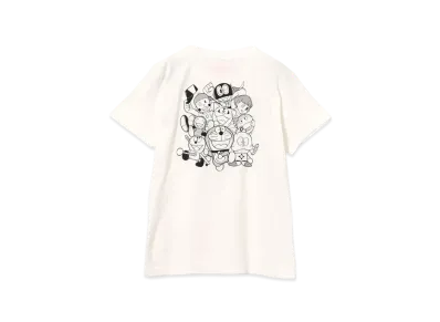 MANGART BEAMS x Fujiko F. Fujio Patch T-shirt (Kids) "White"