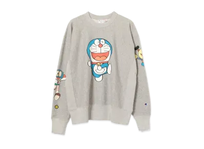 Champion x MANGART BEAMS Fujiko F. Fujio Printed Sweat "Gray"