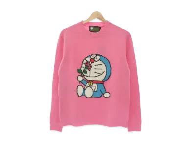 GUCCI x Doraemon Men's Knit Sweater "Pink"