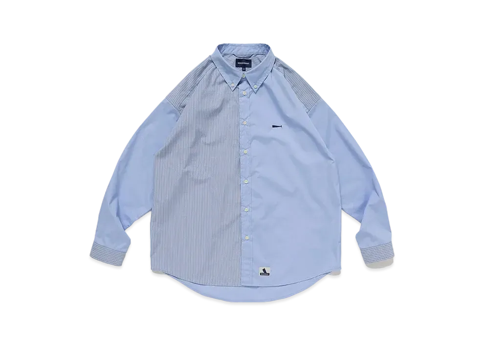 ディセンダント ケネディズ アシッド LS シャツ "ブルー"