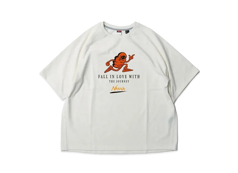 NANGA Eco Hybrid Reve Tee (Unisex) "White"