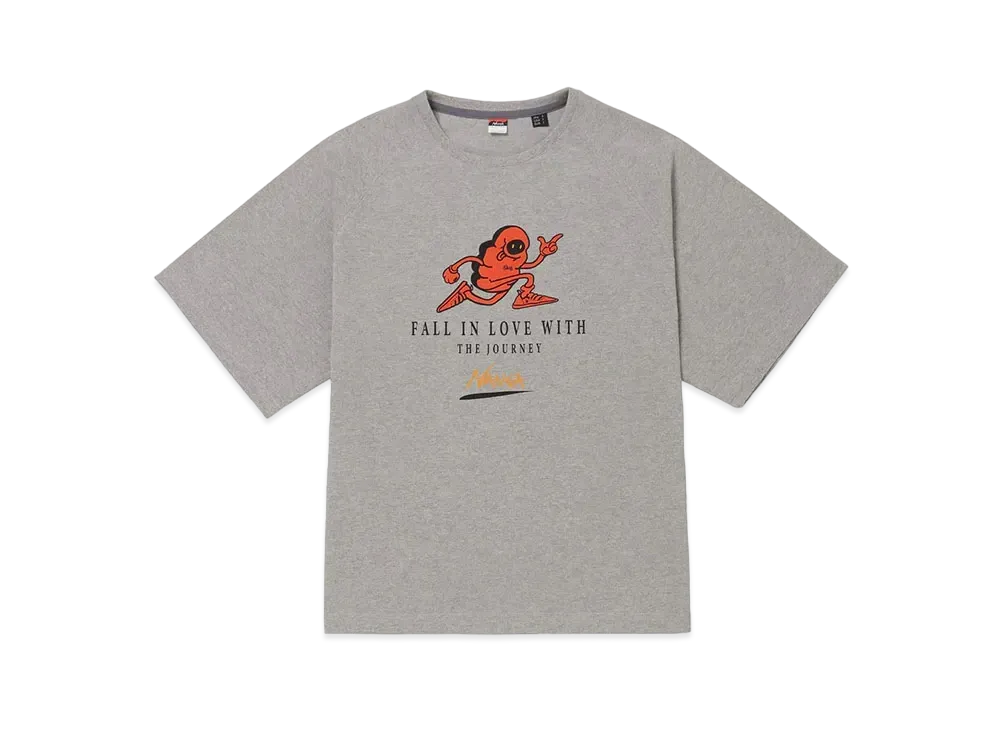 NANGA Eco Hybrid Reve Tee (Unisex) "L.Grey"