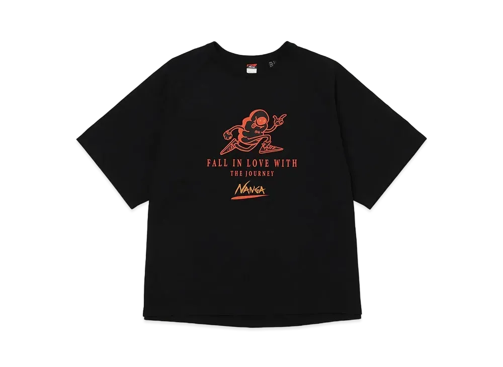 NANGA Eco Hybrid Reve Tee (Unisex) "Black"