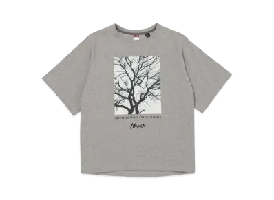 NANGA Eco Hybrid Stay Tee (Unisex) "L.Grey"