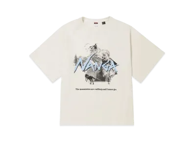 NANGA Eco Hybrid Echo Tee (Unisex) "White"