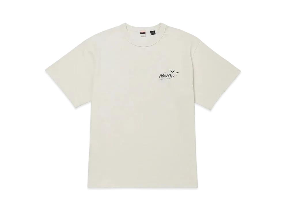 NANGA Eco Hybrid Playfull Spirit Tee "White"