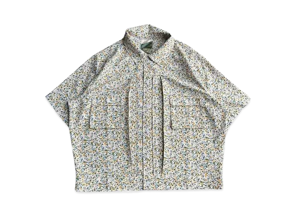 BALLSY.BROTHERS Florral&Leopard Retro Shirt "Off flower"