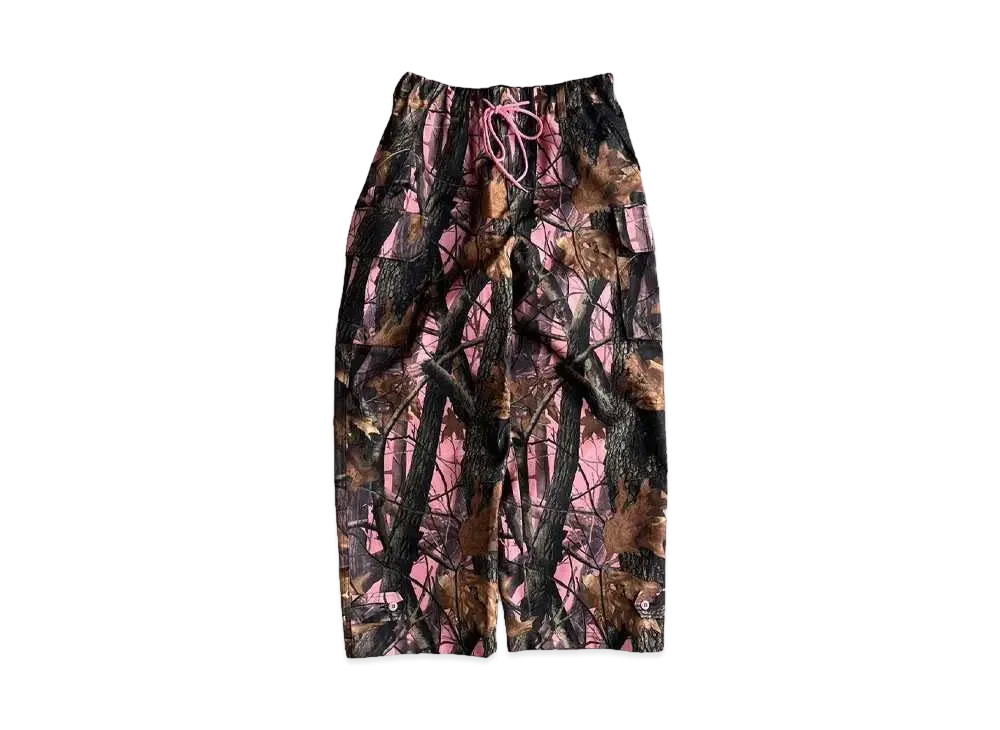 BALLSY.BROTHERS M47 Real Tree Wide Cargo Pants "Pink"