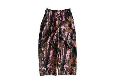 BALLSY.BROTHERS M47 Real Tree Wide Cargo Pants "Pink"