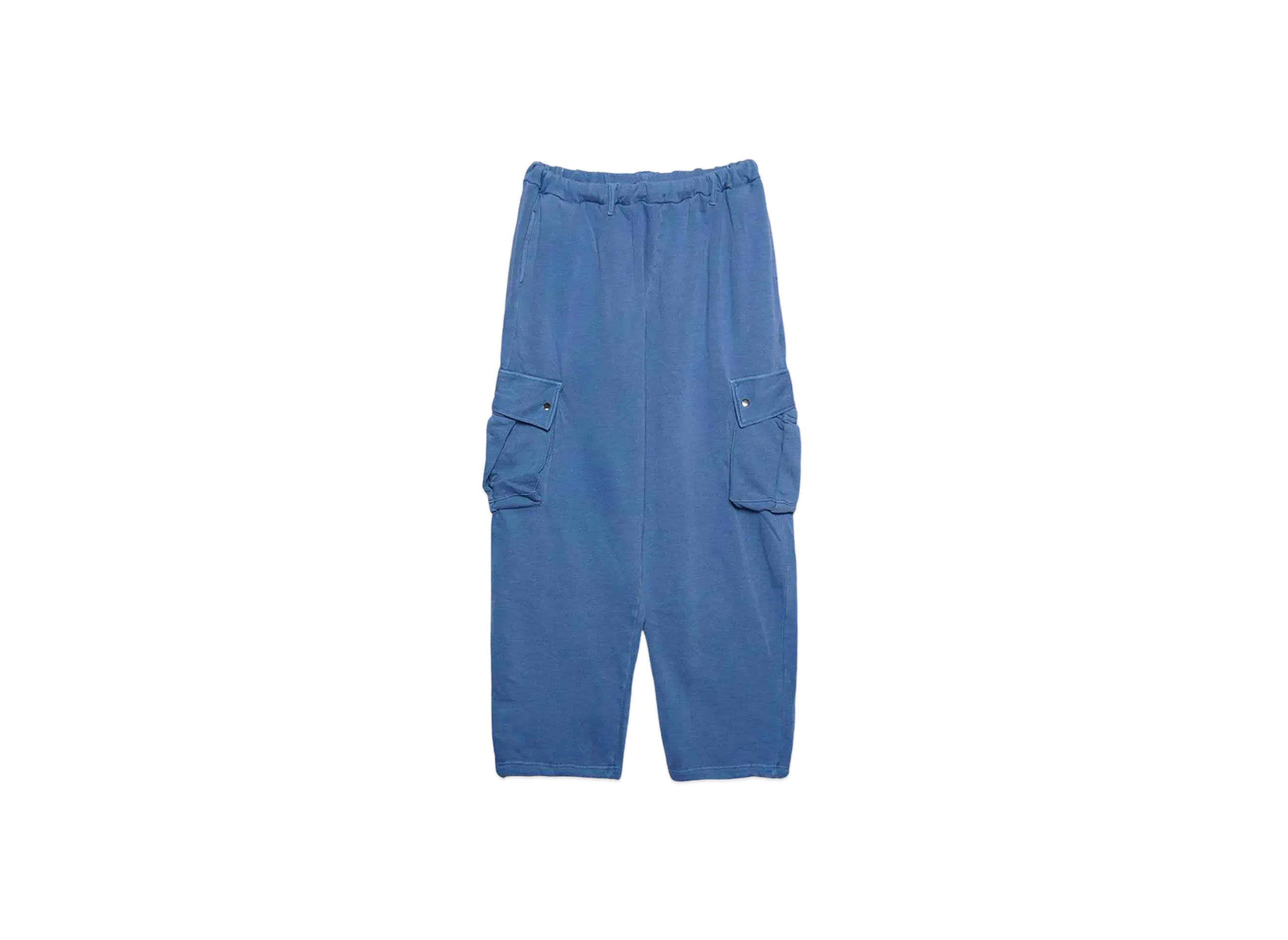 BALLSY.BROTHERS Washed loose cargo sweatpants "Blue"