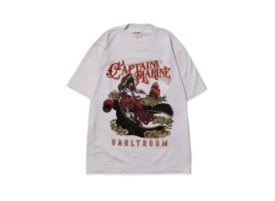 VAULTROOM x CAPTAIN MARINE Tee "Off White"