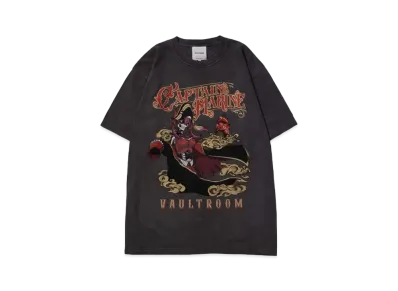 VAULTROOM x CAPTAIN MARINE Tee "Charcoal"