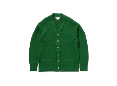 THE REAL McCOY'S Cotton Summer Cardigan "Green"