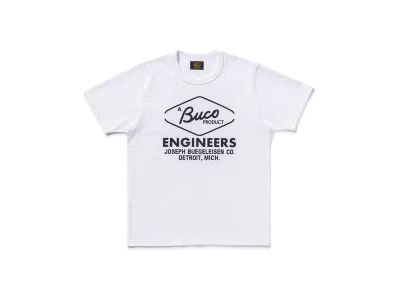 THE REAL McCOY'S Buco Tee / Engineers "White"
