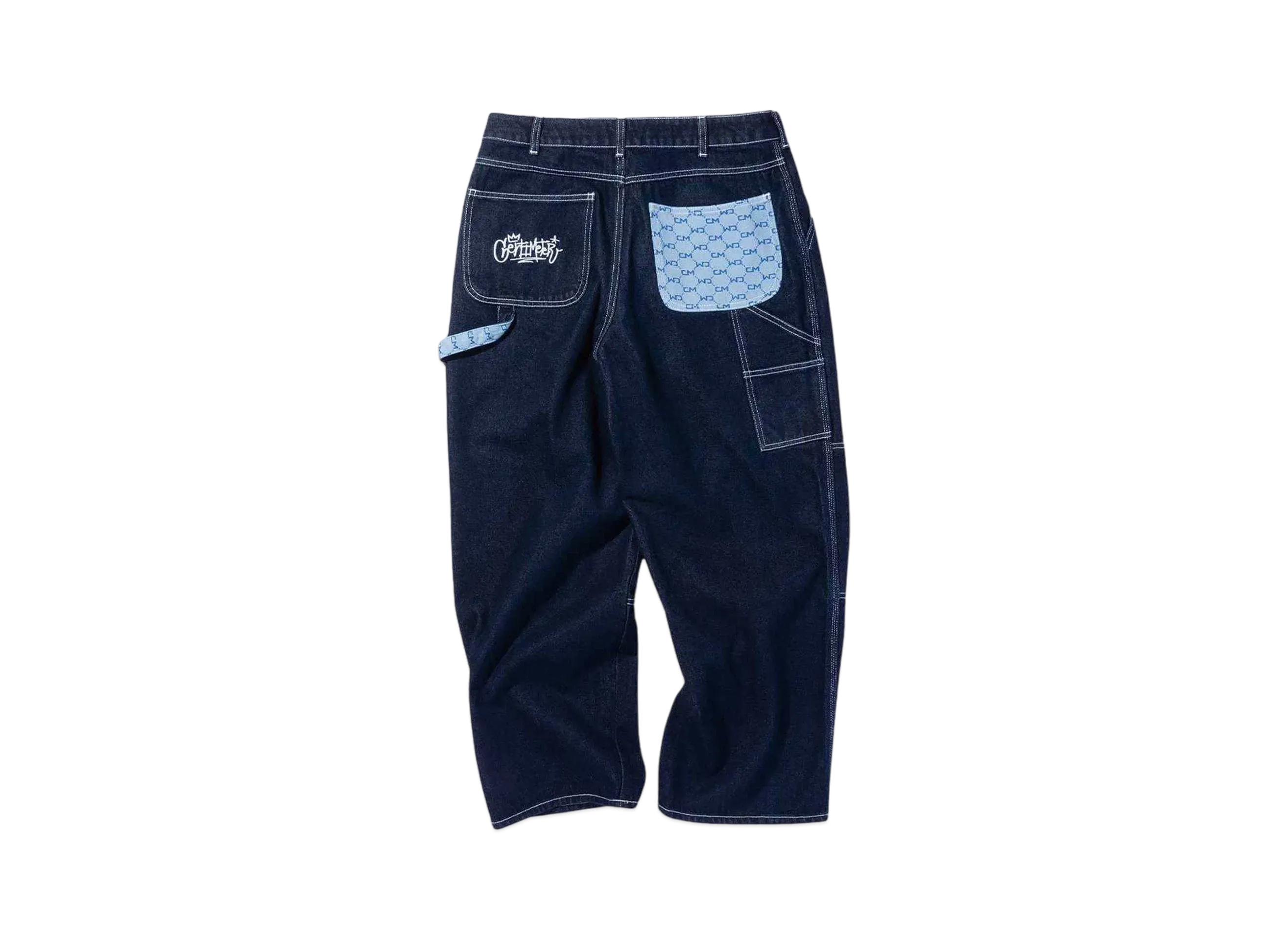 centimeter centimeter "official" denim pants "Indigo Blue"