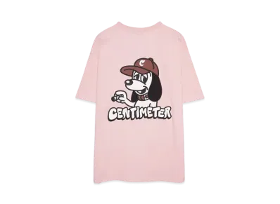 centimeter CMT ruler S/S tee "Pink"