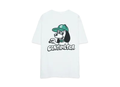 centimeter CMT ruler S/S tee "Gray"