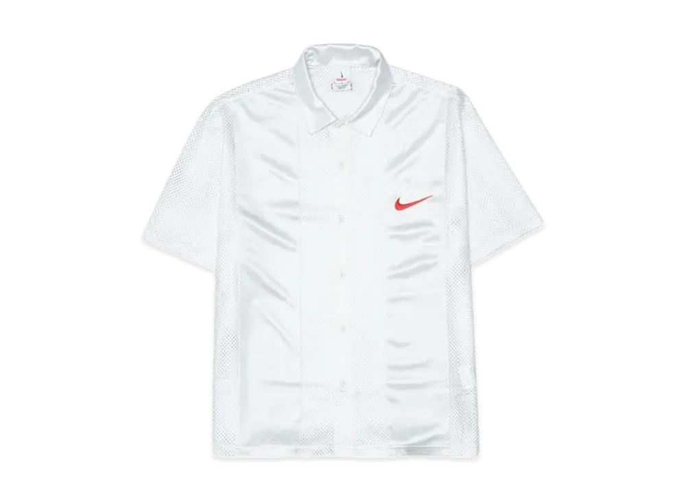 Supreme x Nike Mesh S/S Shirt "White"