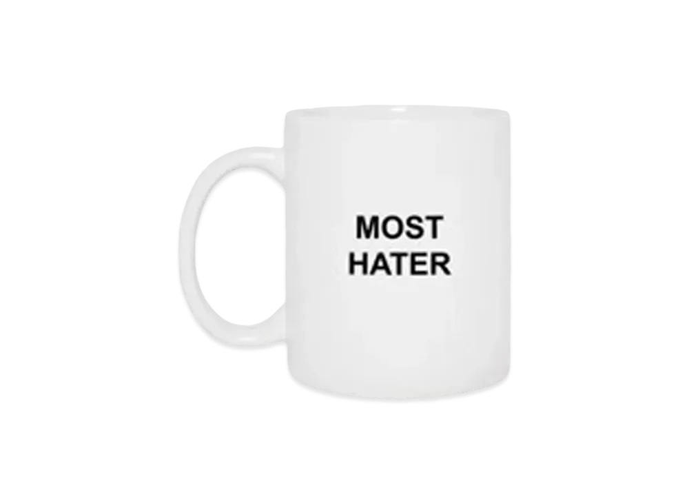 JJJJound Most Hater Mug "White"