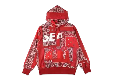 WIND AND SEA x MIYAGI HIDETAKA Hoodie "Red"