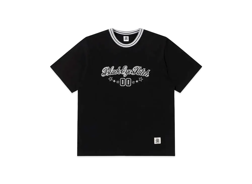 BlackEyePatch Sporty Script Logo Tee "Black"