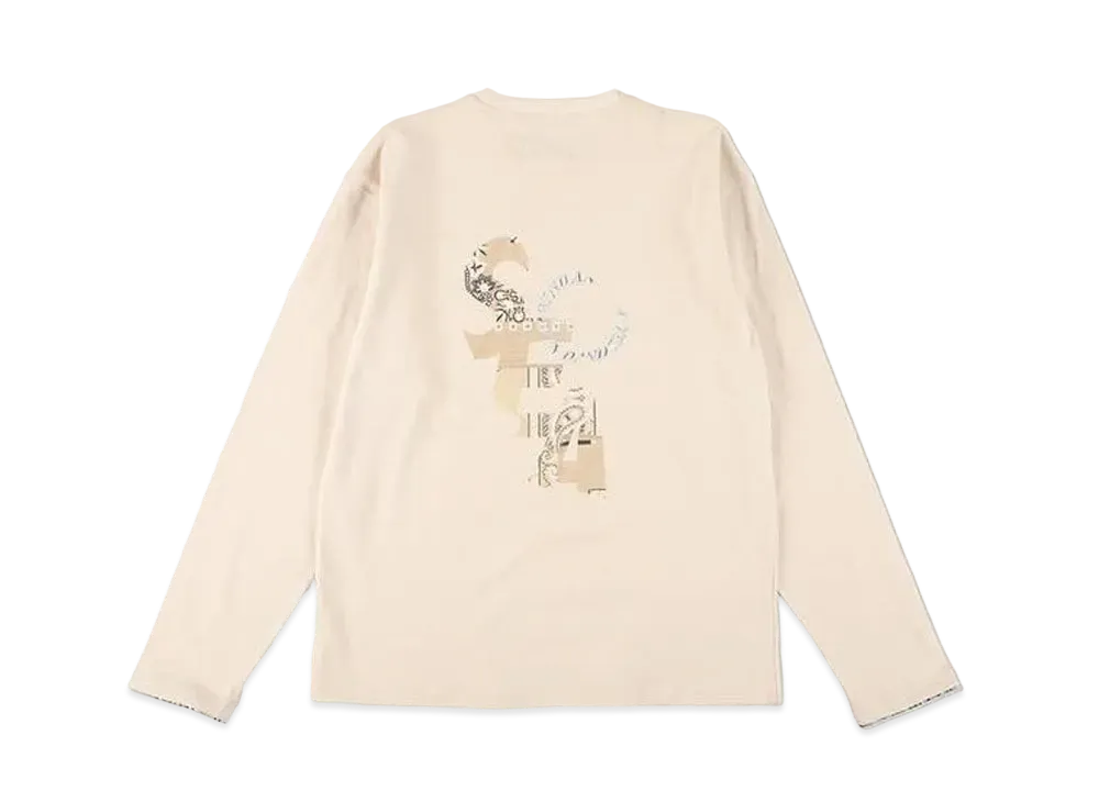 WIND AND SEA x MIYAGI HIDETAKA L/S Tee "Beige"