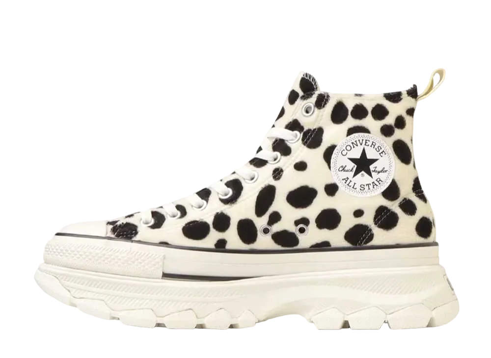 コンバース オールスター トレックウェーブ アニマルファー ハイ "ダルメシアン"