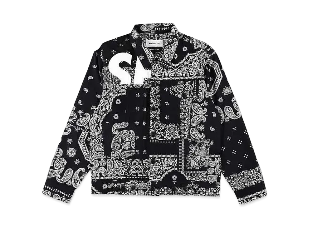 WIND AND SEA x MIYAGI HIDETAKA Bandana Blouson "Black"