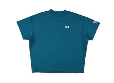 WIND AND SEA WDS-ES Cardboard S/S Tops "Sea Blue"