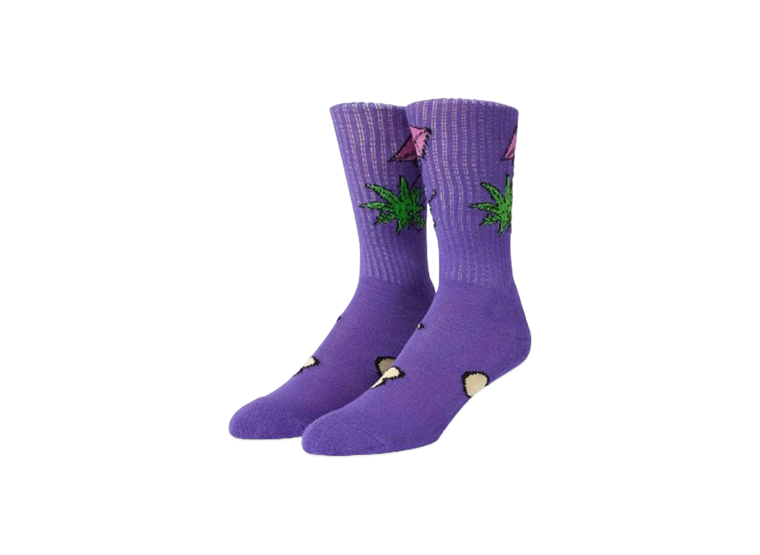 HUF As Kite Crew Socks "Purple"