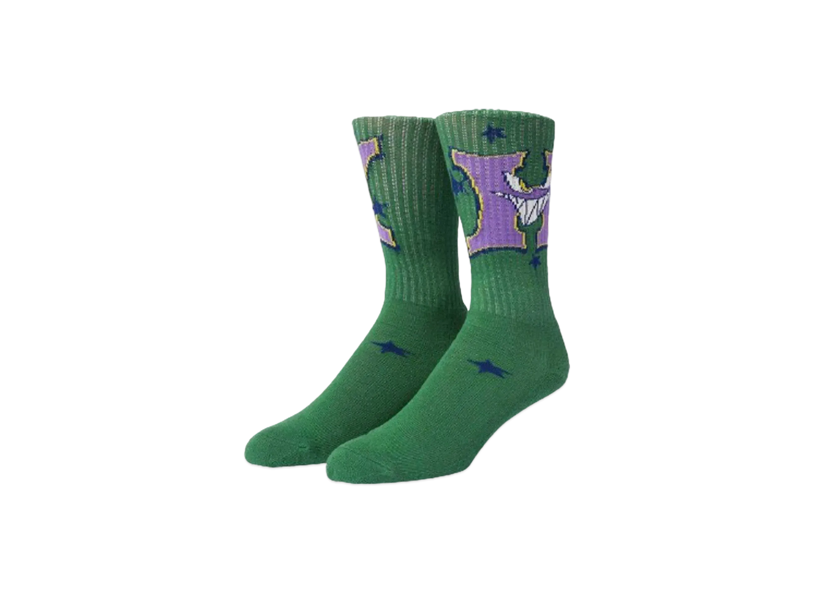 HUF Sassy H Crew Socks "Forest Green"